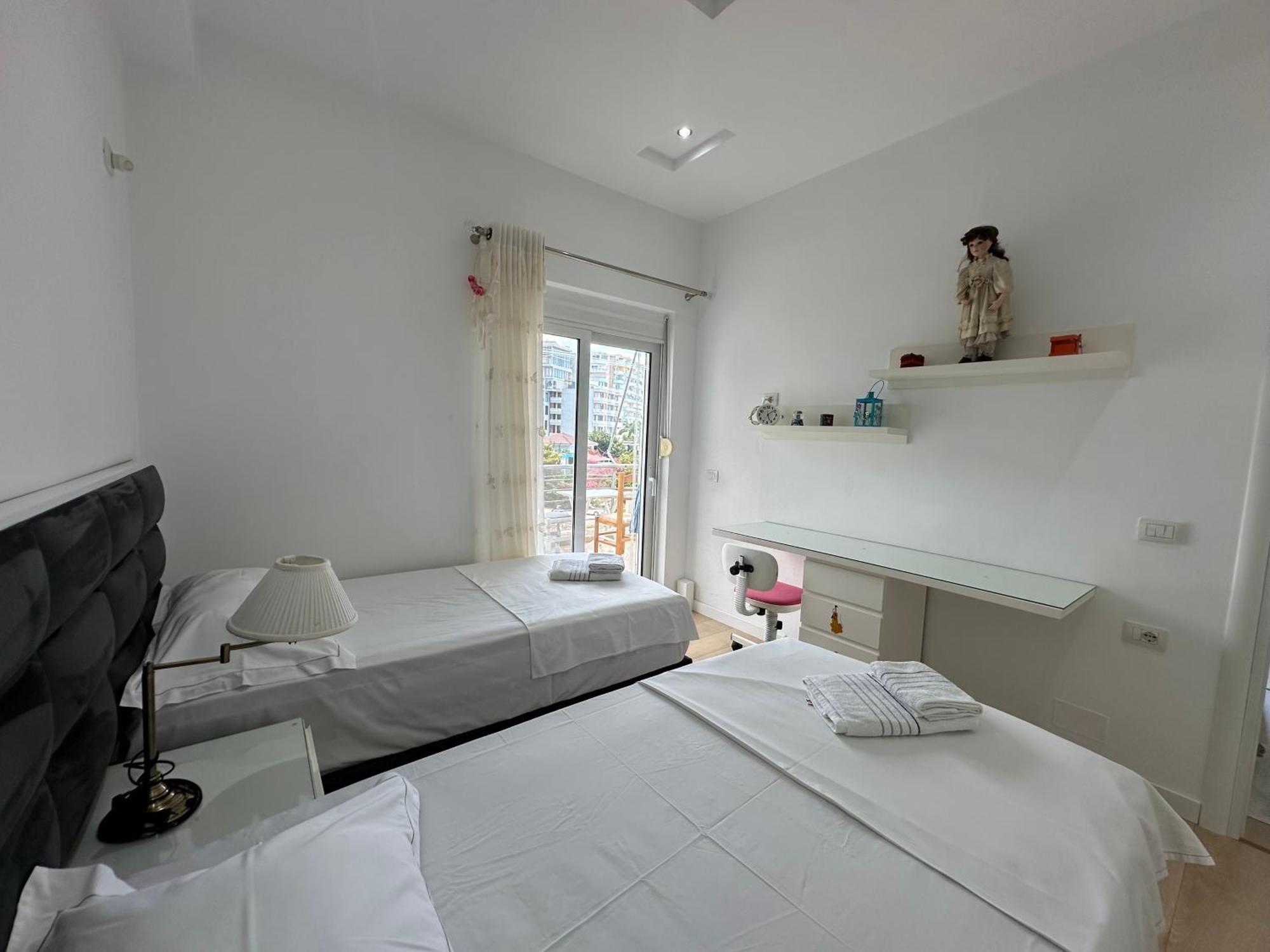 Apartmán Luxy Coral Aparts Sarandë Exteriér fotografie