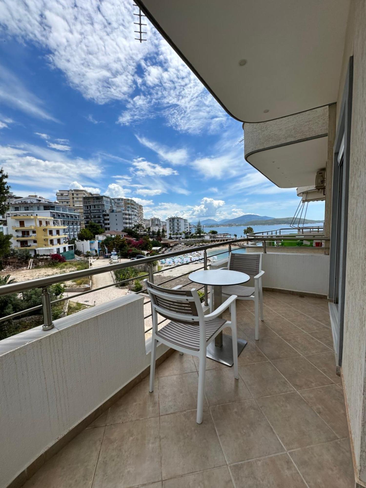 Apartmán Luxy Coral Aparts Sarandë Exteriér fotografie