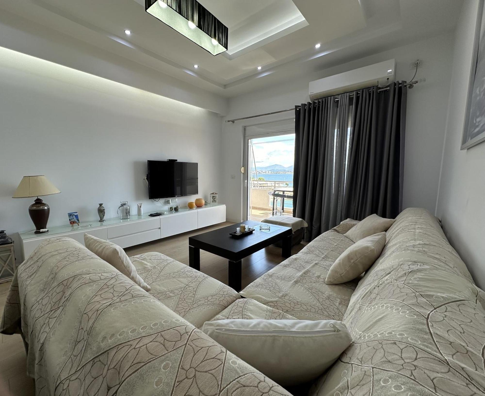 Apartmán Luxy Coral Aparts Sarandë Exteriér fotografie